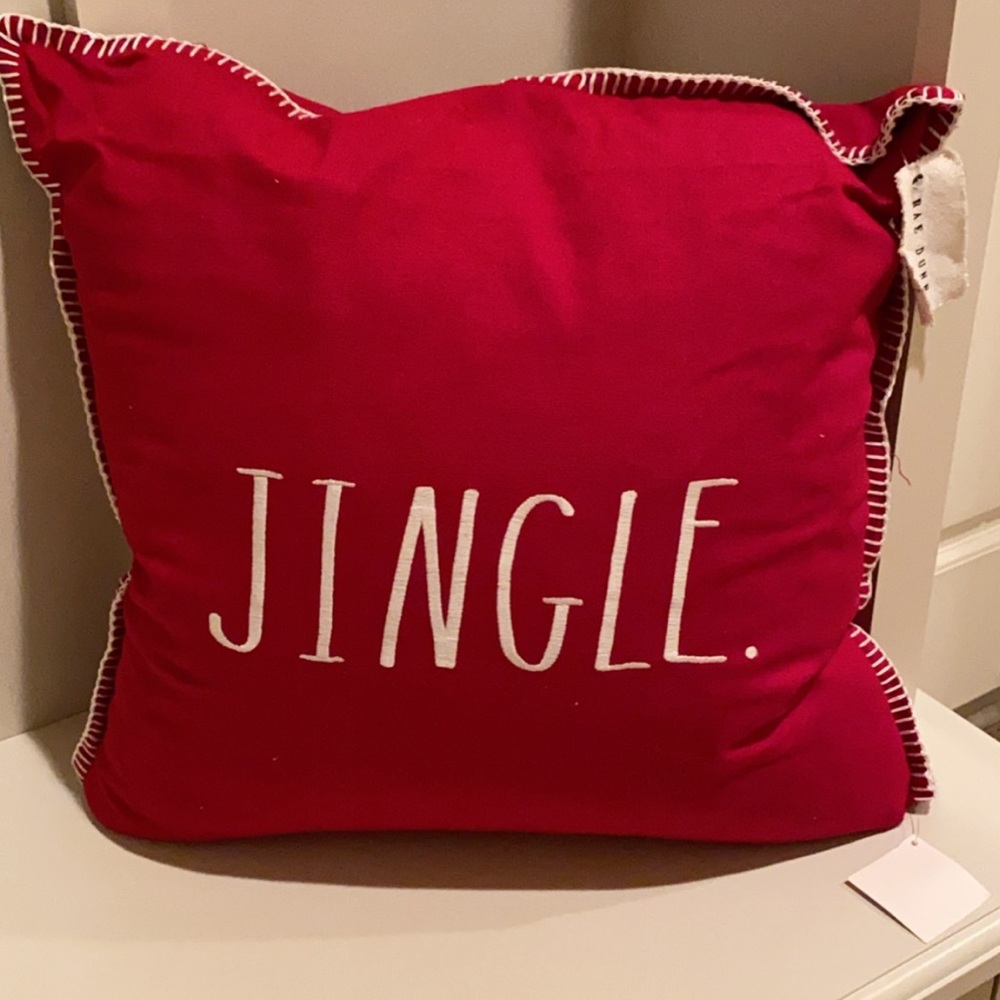 Rae Dunn Jingle Pillow